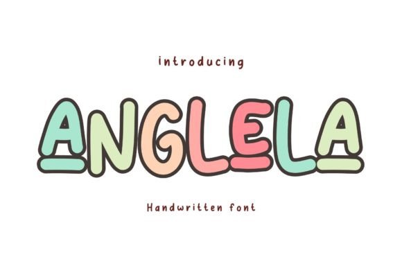 Anglela: A Handwritten Font That Adds Charm to Your Designs