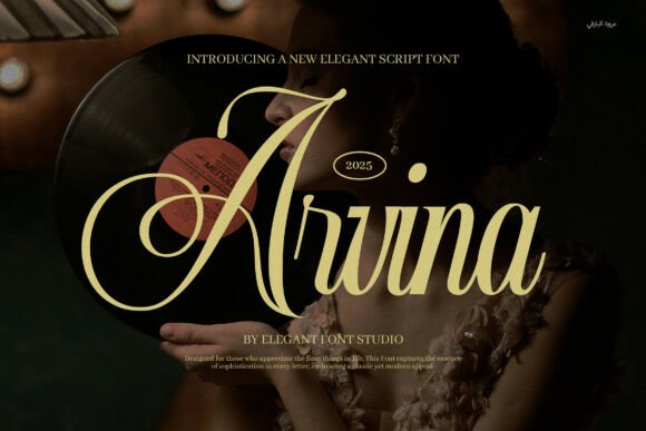 Arvina: The Timeless Script Font for Elegant Design