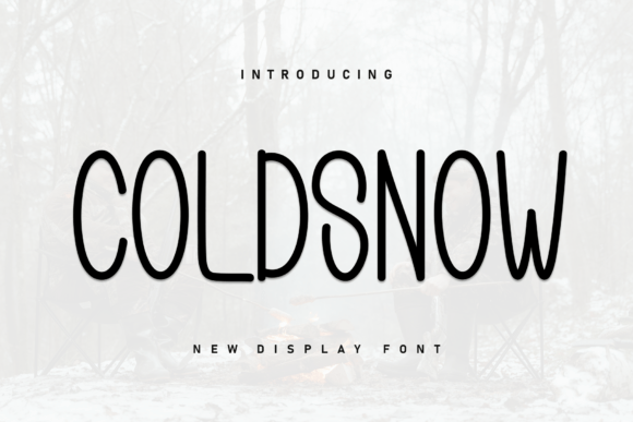 Coldsnow: A Versatile Handwritten Display Font for Modern Design