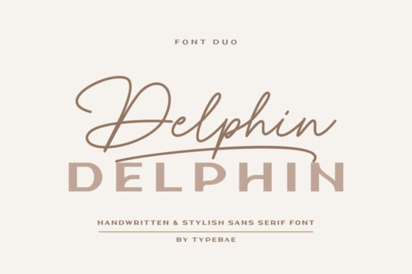 Delphin: A Versatile Font Pair for Elegant Design