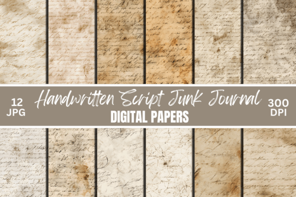 Exploring the World of Ephemera Handwritten Script Junk Journal