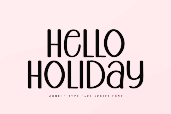 Hello Holiday: A Versatile Sans-Serif Font for Elegant Design