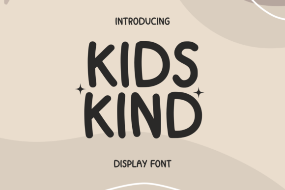 Kids Kind: A Playful Font for Creative Expression