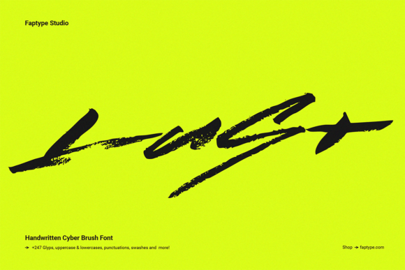 Lust: A Typeface for Digital Rebellion