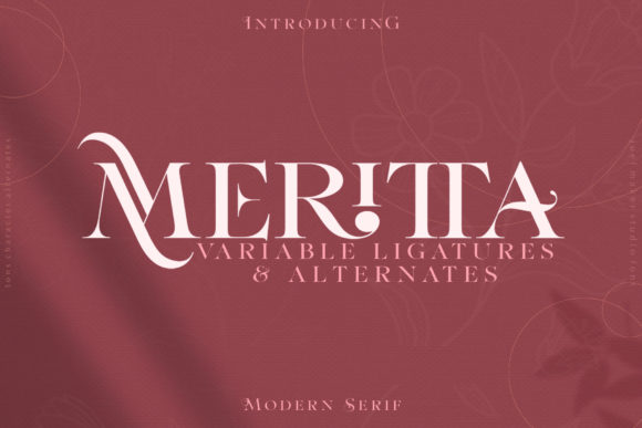 Meritta: A Serif Font with a Handwritten Soul