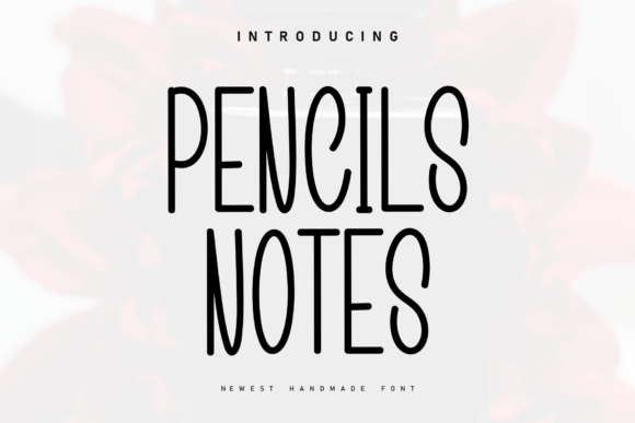 Pencils Notes: A Handwritten Font with a Marker Feel