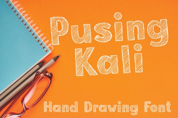 Pusing Kali: A New Font for Creative Expression