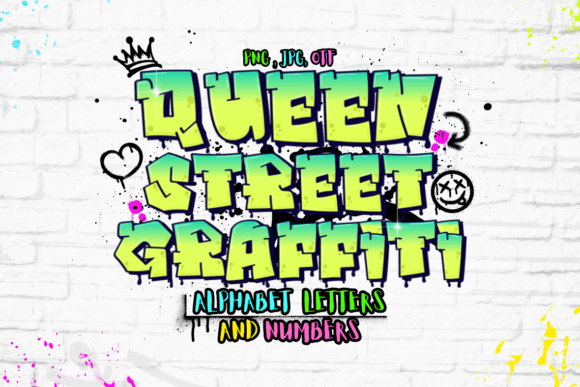 Queen Street Graffiti Font