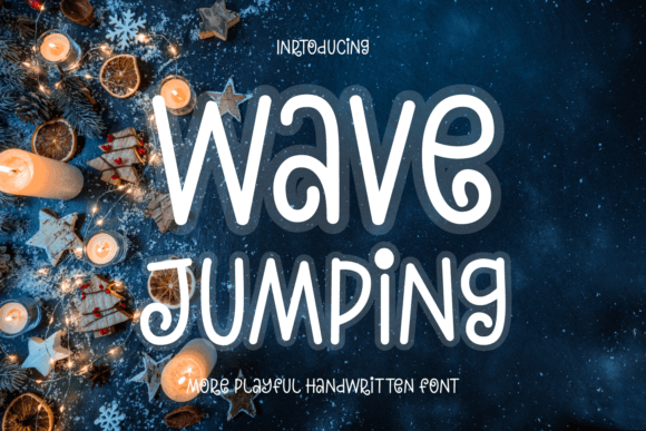 Wave Jumping: A Playful Font for Strategic Creativity